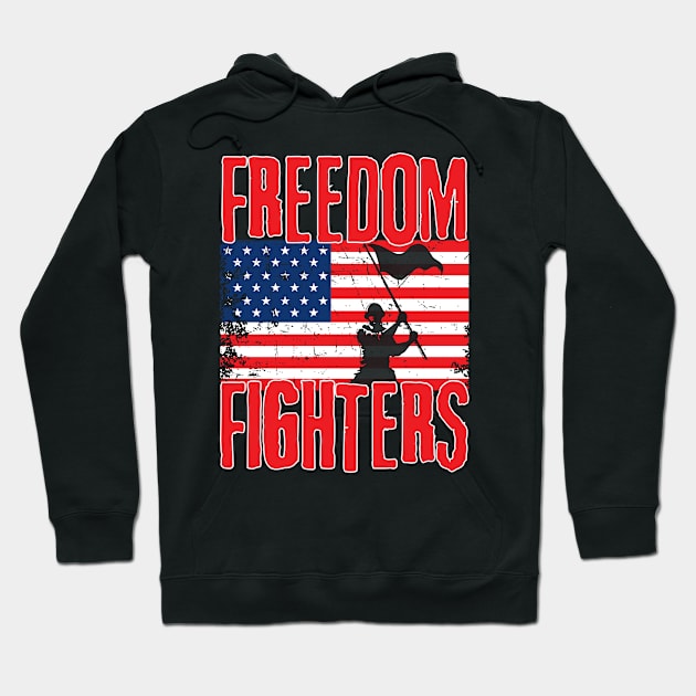 Freedom Fighters Hoodie by Tharaka Bandara